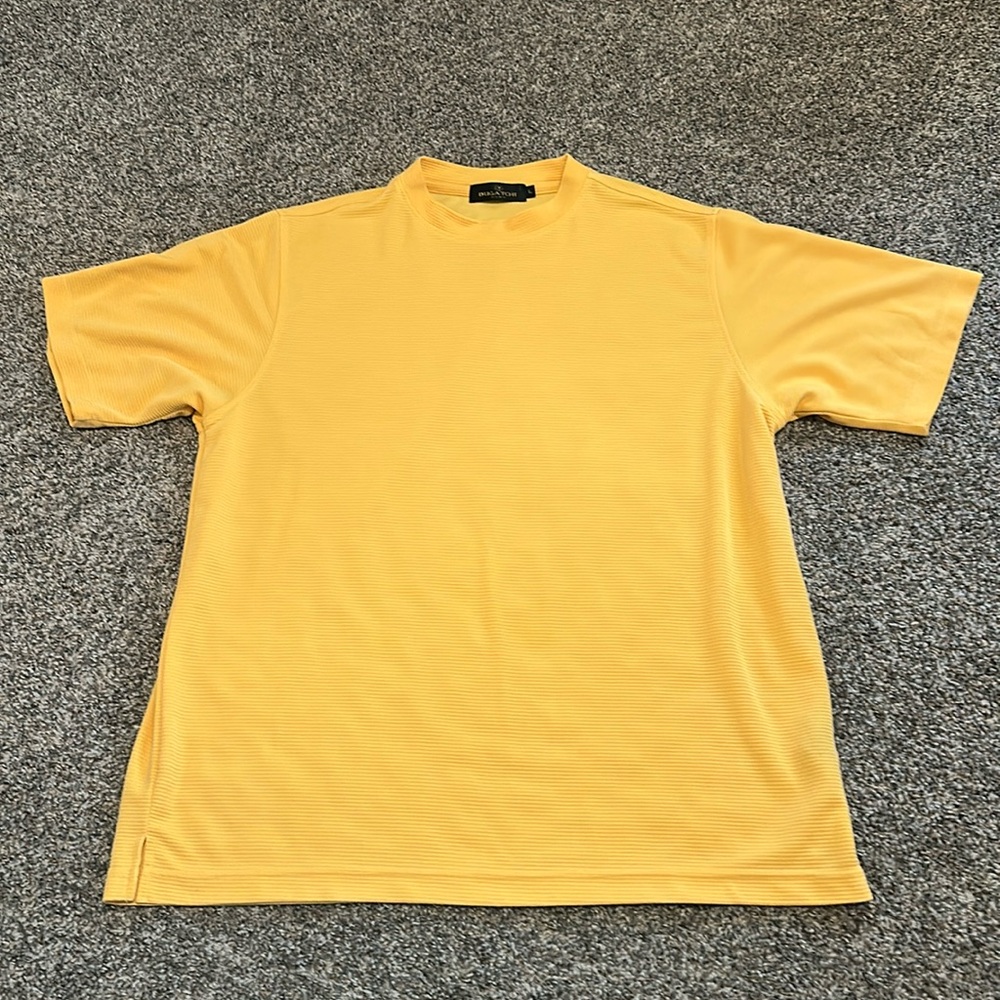 BUGATCHI UOMO Men's Modal Rayon Short Sleeve Size Large